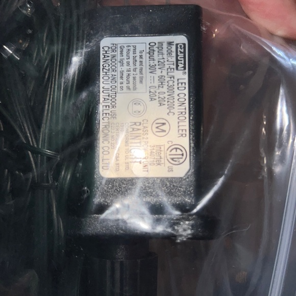 Set of 2 OUTYLTS Christmas String Lights 108ft EACH and Multicolored/ LED - Picture 3 of 7